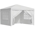 Instahut Gazebo 3x3 Pop Up Marquee Folding Tent Wedding Gazebos Camping Outdoor Canopy