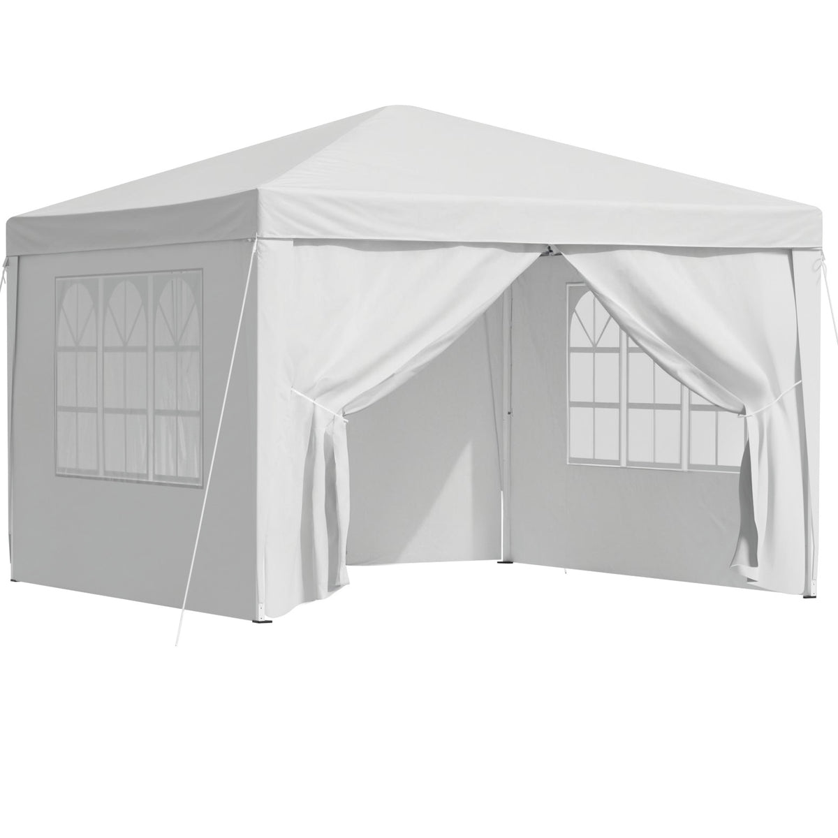 Instahut Gazebo 3x3 Pop Up Marquee Folding Tent Wedding Gazebos Camping Outdoor Canopy