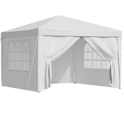 Instahut Pop Up Gazebo, 3 x 3 m, White
