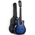 Alpha 34 Inch Classical Guitar with Carry Bag and Picks