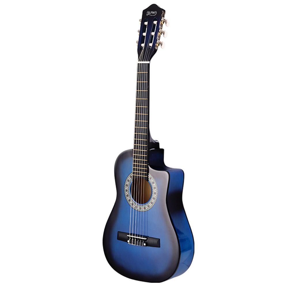 Alpha 34 Inch Classical Guitar with Carry Bag and Picks