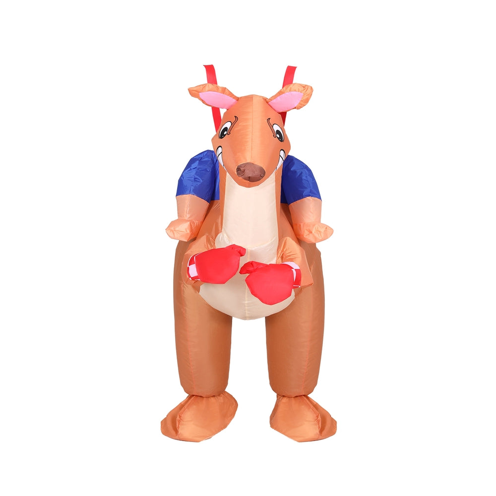 Inflatable Kangaroo Costume Adult Suit Blow Up Party Fancy Dress
