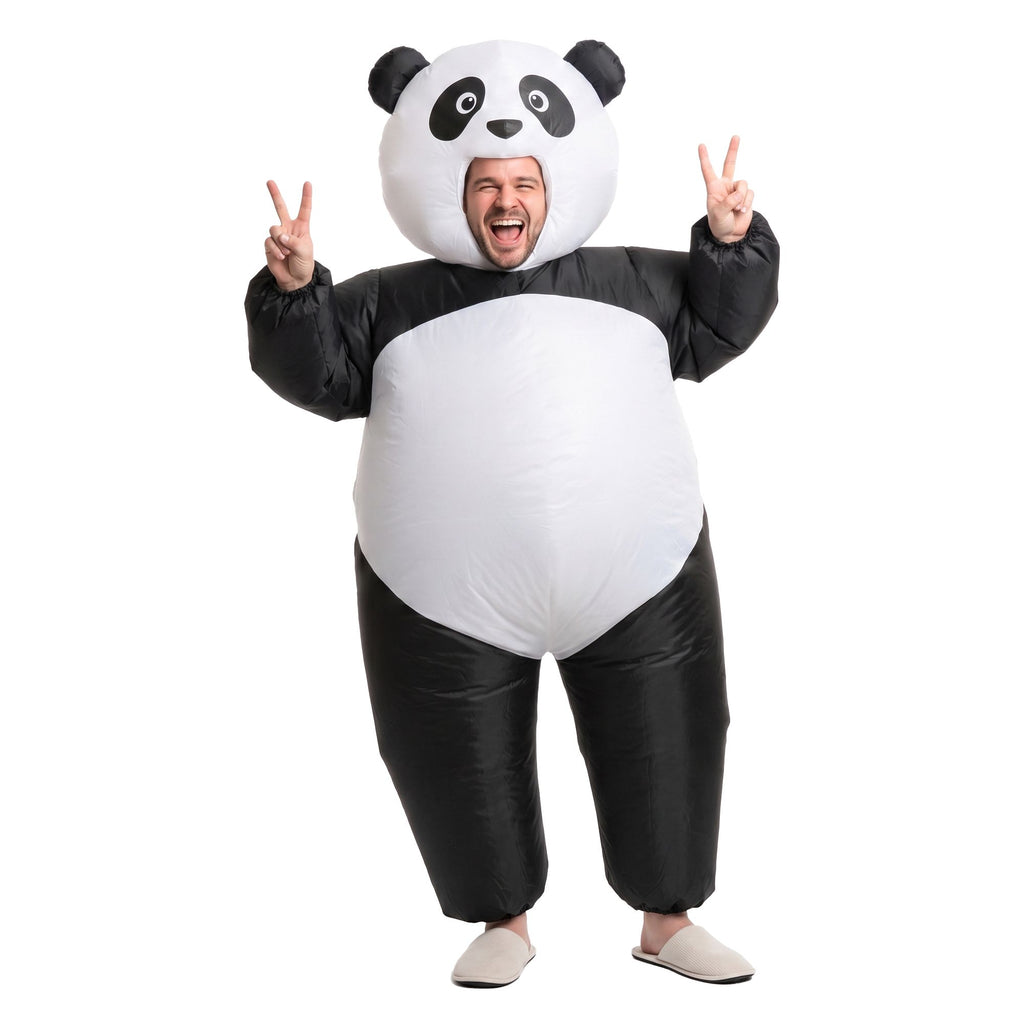 Inflatable Costume Panda Suit Fancy Dress Adult Party Outfit Black