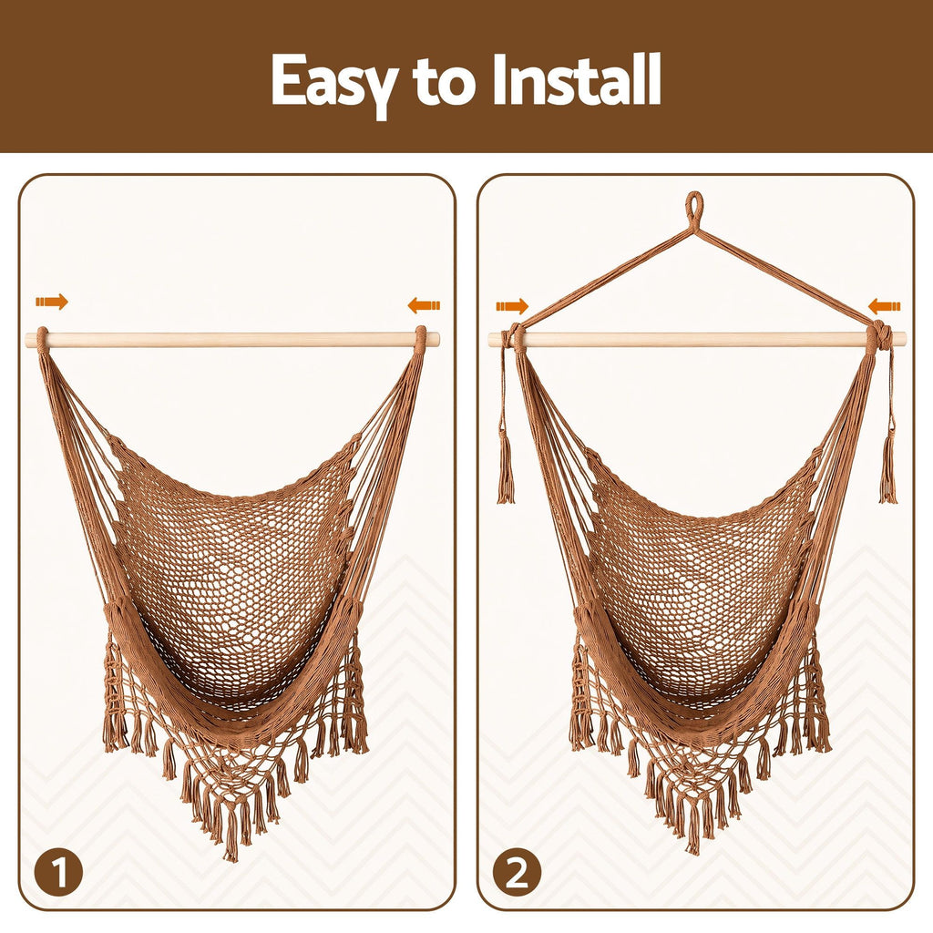 Gardeon Hammock Chair Camping Hanging Chair