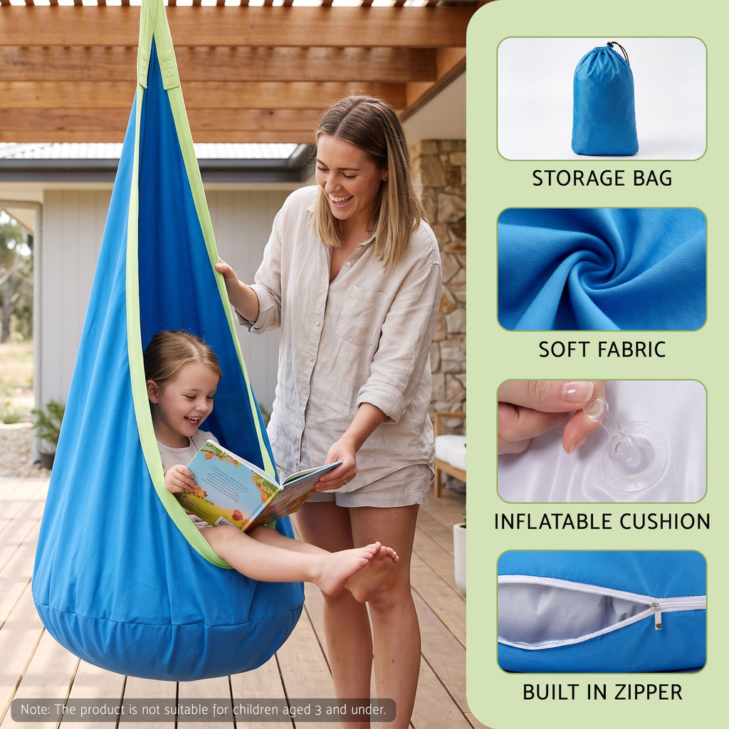 Gardeon Kids Hammock Chair Camping 70cmx150cm
