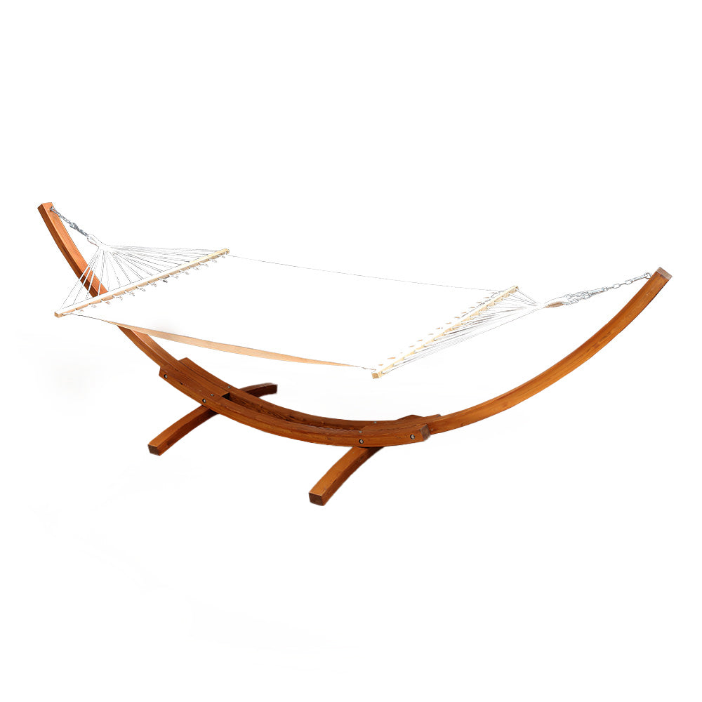 Gardeon Hammock Bed Outdoor Camping Garden Timber Hammock