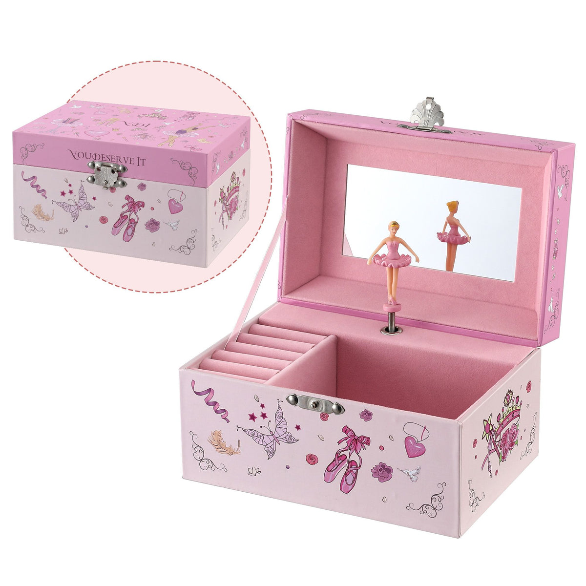 Keezi Kids Jewellery Box Organiser