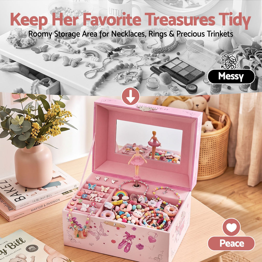 Keezi Kids Jewellery Box Organiser