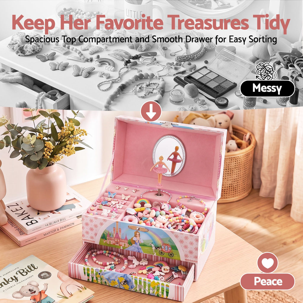 Keezi Kids Jewellery Box Organiser