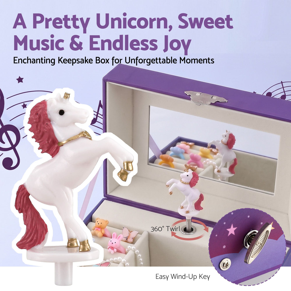 Keezi Kids Jewellery Box Organiser