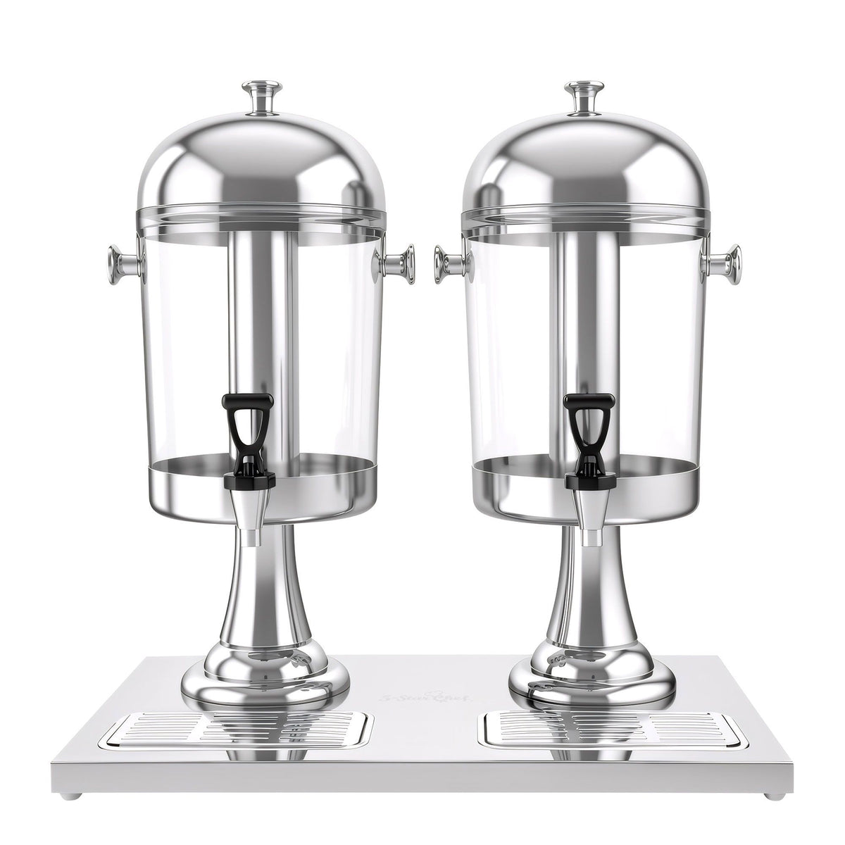 5-Star Chef 16L Dual Tank Juice Dispenser Drink Beverage Server Ice