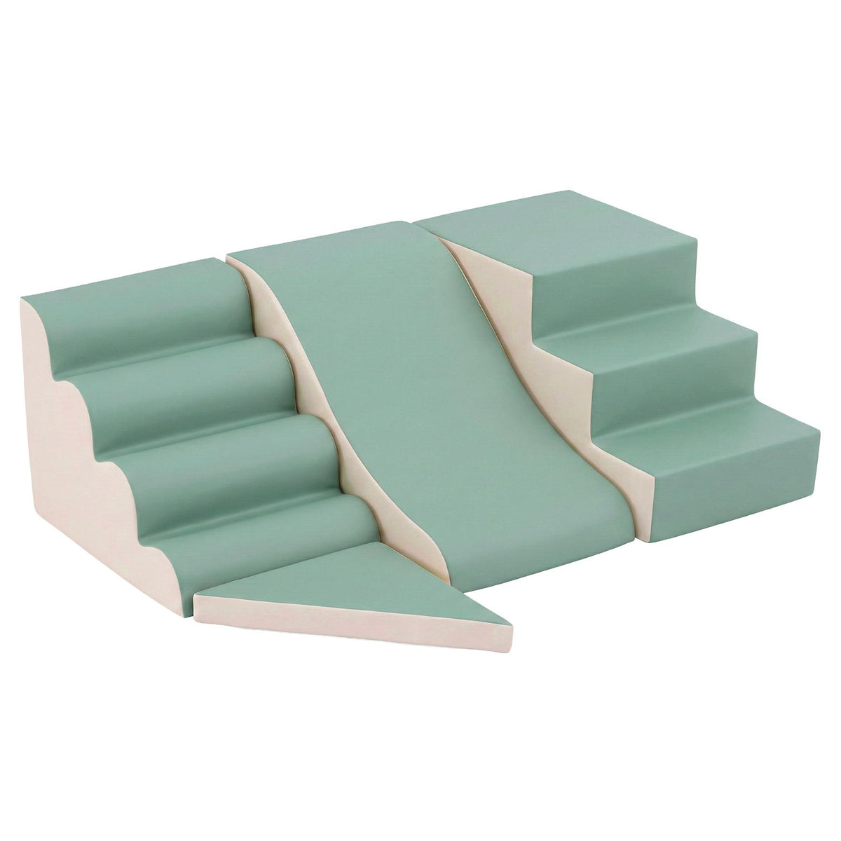 Keezi Kids Climbing Blocks 4-Piece Foam Toddler Playset Soft Indoor