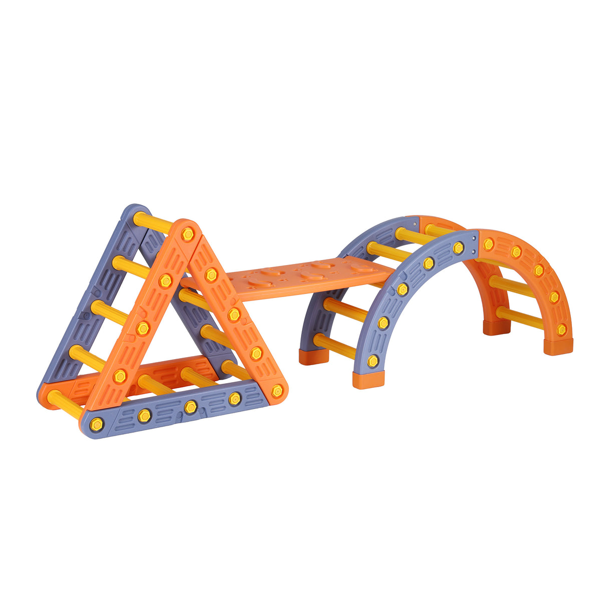 Keezi Kids Climbing Frame Set With Slide Indoor Outdoor Toddler Toys