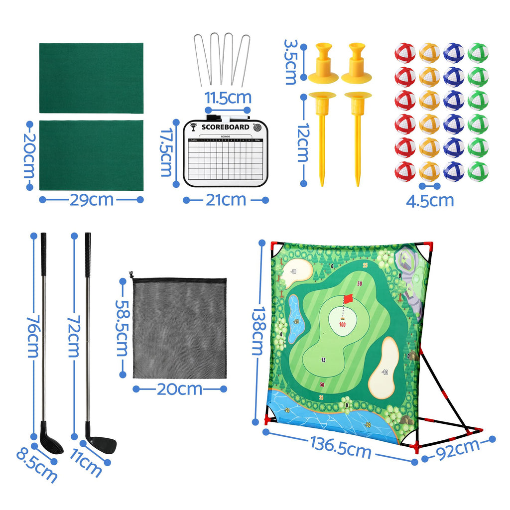 Keezi Kids Golf Play Set Chipping Game