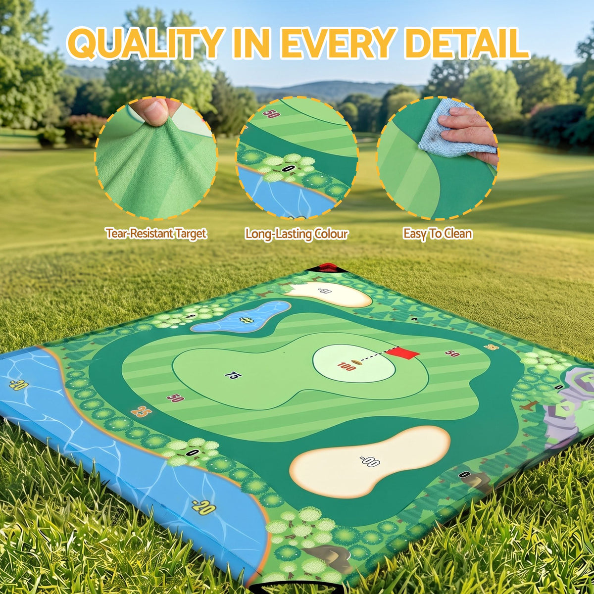 Keezi Kids Golf Play Set Chipping Game