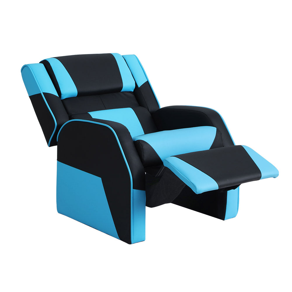 Keezi Kids Recliner Chair with Footrest, PU Leather