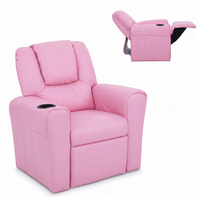 Keezi Kids Recliner Chair with Cup Holder