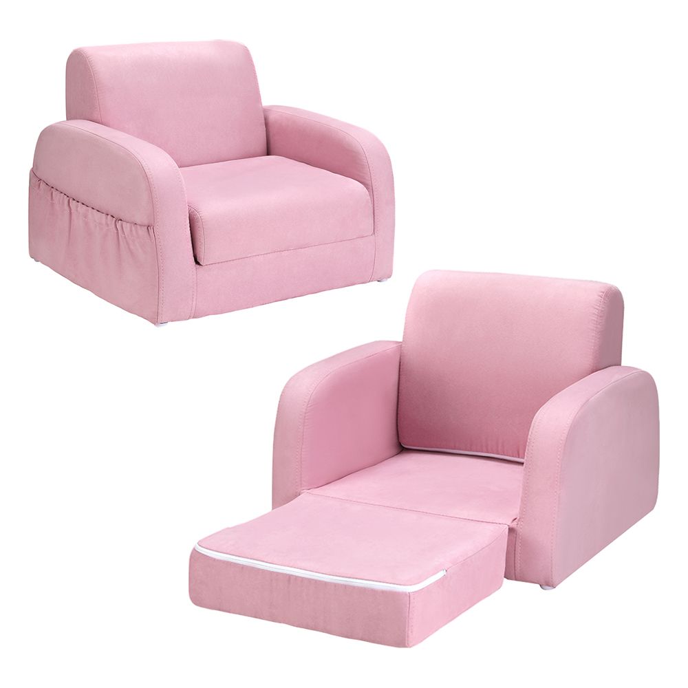 Keezi Kids Sofa 1 Seater Children Flip Open Couch Lounger Armchair