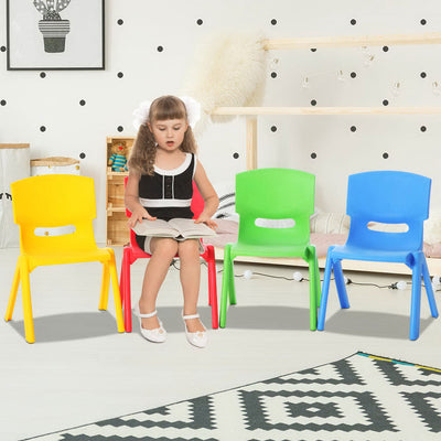 Keezi Kids Chairs Set, 4 Piece, Multicoloured