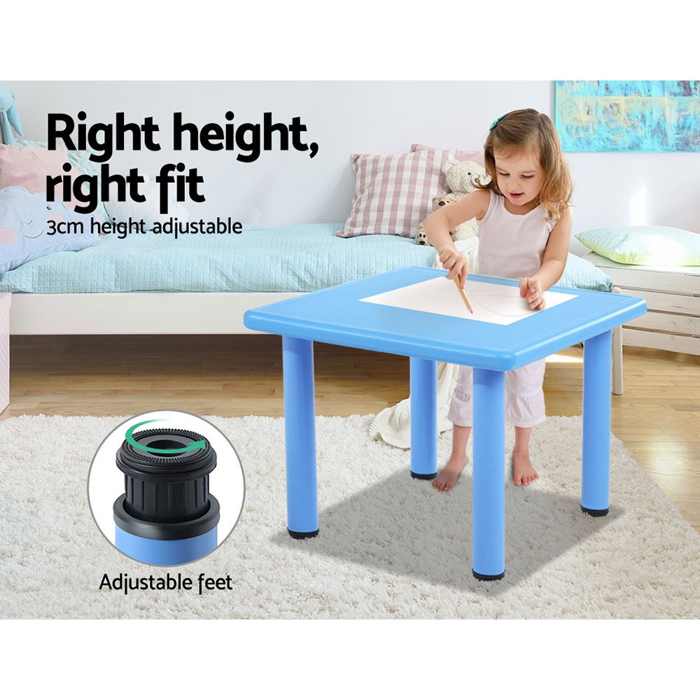 Keezi 5-Piece Kids Table and 4 Chairs Set