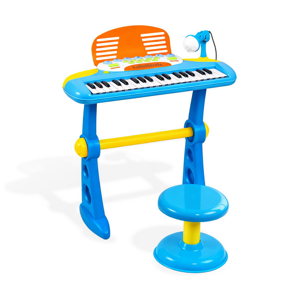 Keezi Kids Piano Keyboard 37 Keys Electronic Musical Instrument Set
