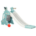 Keezi Kids Slide Set Basketball Hoop Ring Outdoor Playground Toy Deer