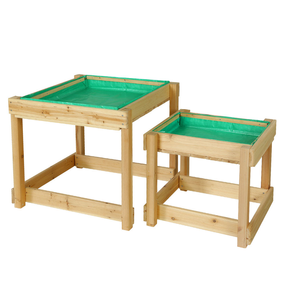 Keezi Sandpit and Water Table Set, Two Sizes