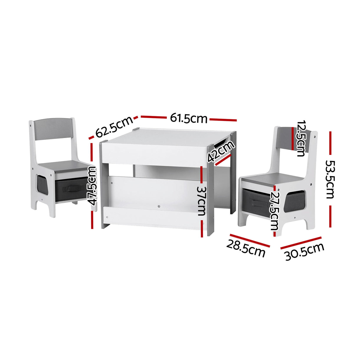 Keezi Kids Table and Chair Set