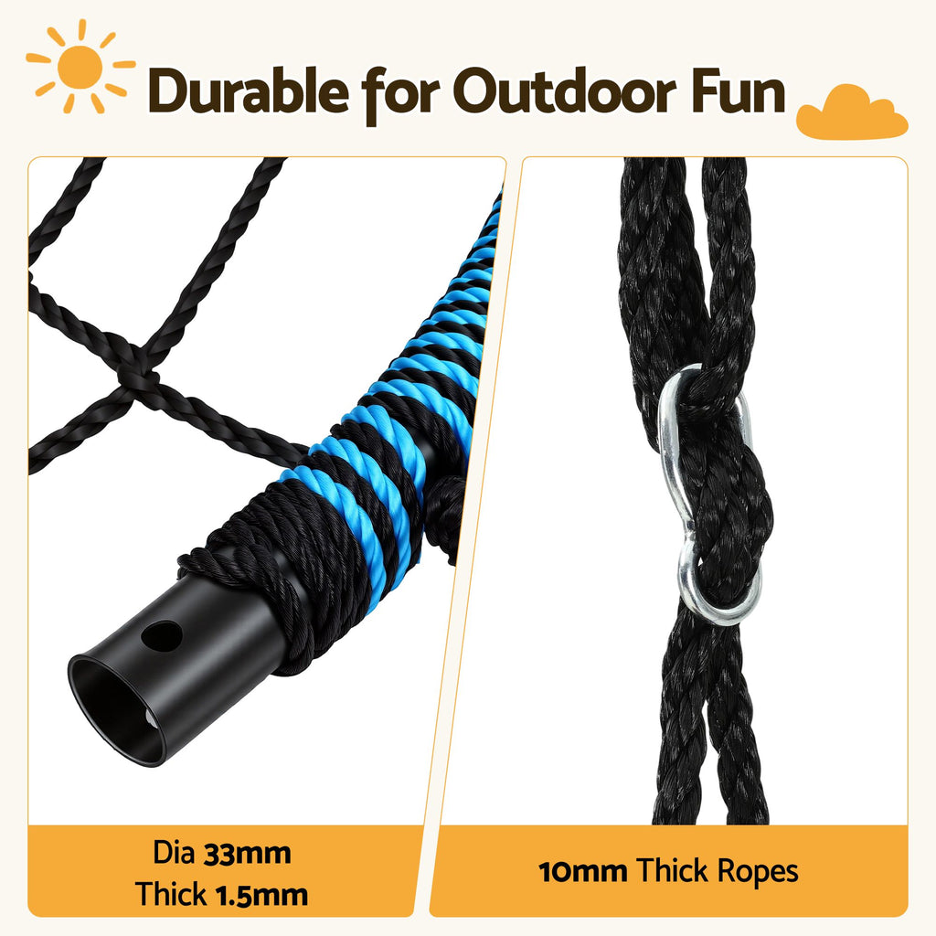 Gardeon Tree Swing Net Hammock 98.5cm