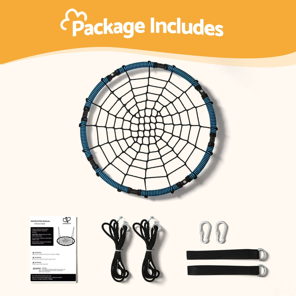 Gardeon Tree Swing Net Hammock 98.5cm