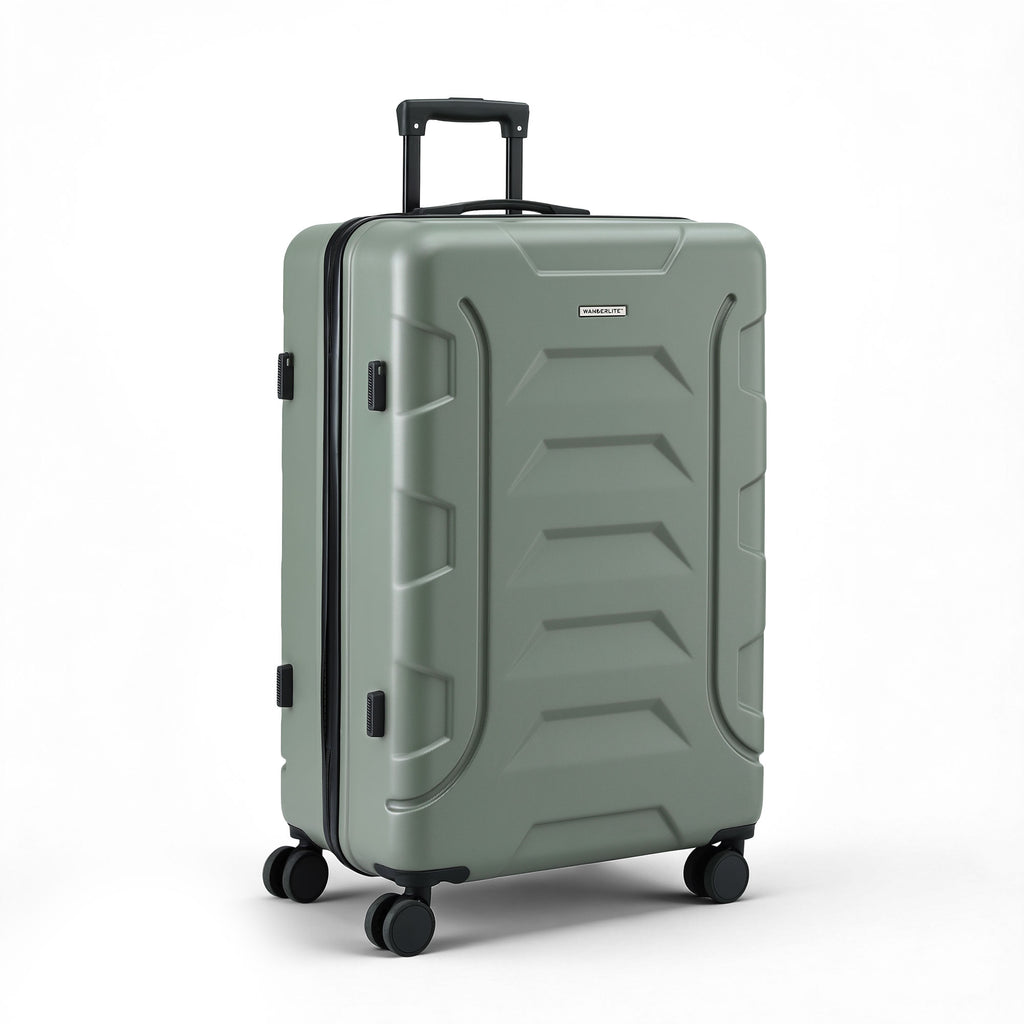 Wanderlite 3pcs Luggage Suitcase Set Trolley Travel TSA Lightweight