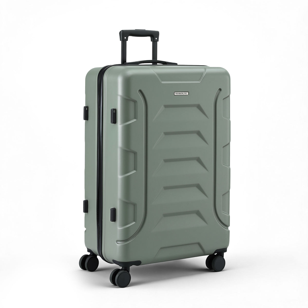 Wanderlite 3pcs Luggage Suitcase Set Trolley Travel TSA Lightweight