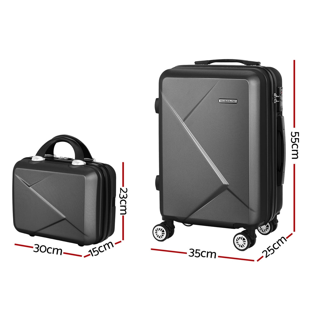 Wanderlite 2Set 20 Inch Luggage Case