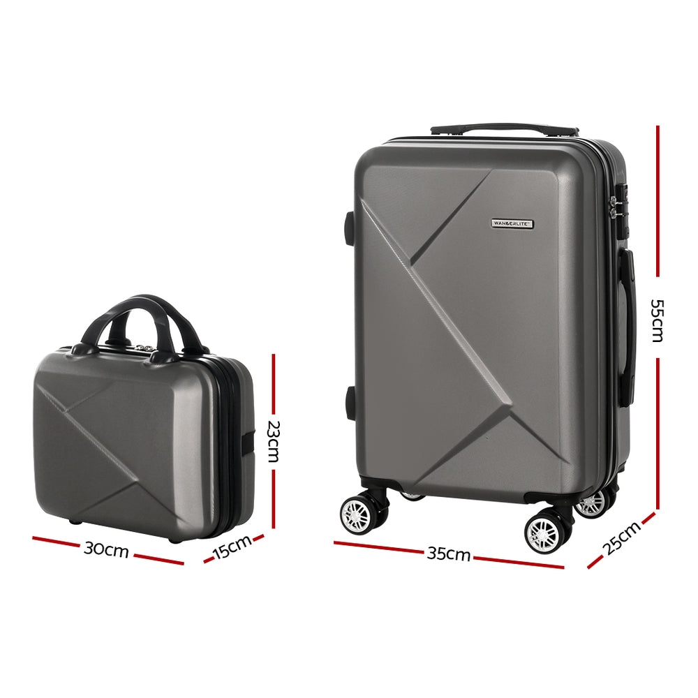 Wanderlite 2Set 20 Inch Luggage Case