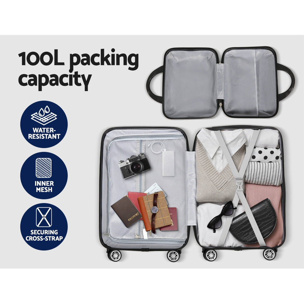 Wanderlite 2Set 20 Inch Luggage Case