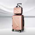 Wanderlite 2Set 20 Inch Luggage Case with 12 Inch Handheld