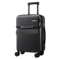 Wanderlite 20" Luggage Suitcase Front Pocket Travel Carry On TSA