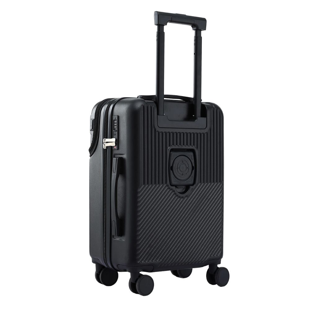 Wanderlite 20" Luggage Suitcase Front Pocket Travel Carry On TSA