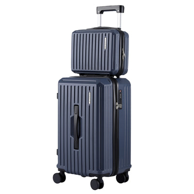 Wanderlite 2PCS Trunk Luggage Suitcase Travel Carry On TSA Lock