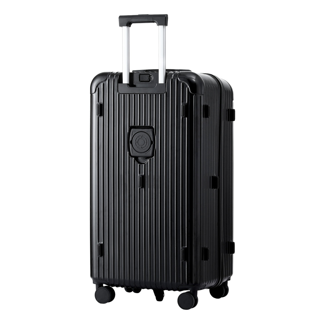 Wanderlite 28" Trunk Luggage Suitcase Travel 5 Wheels Type-C Port TSA