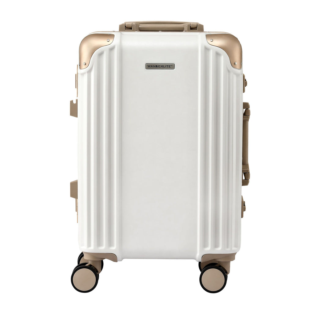 Wanderlite 20" Aluminium Frame Carry On Luggage Suitcase TSA Lock