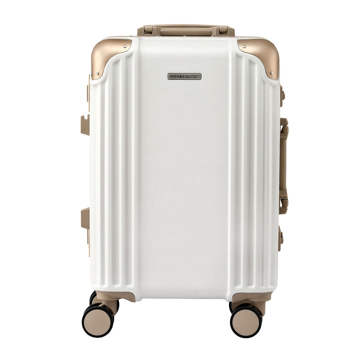 Wanderlite 20" Aluminium Frame Carry On Luggage Suitcase TSA Lock