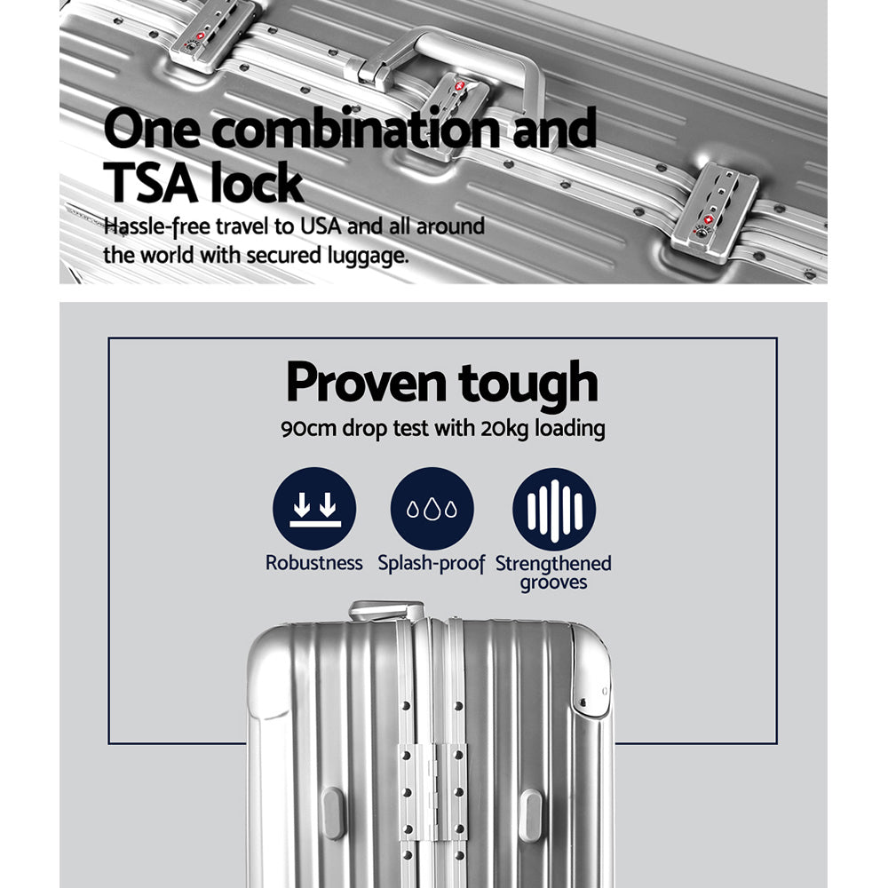 Wanderlite 28 Inch Luggage with TSA Lock