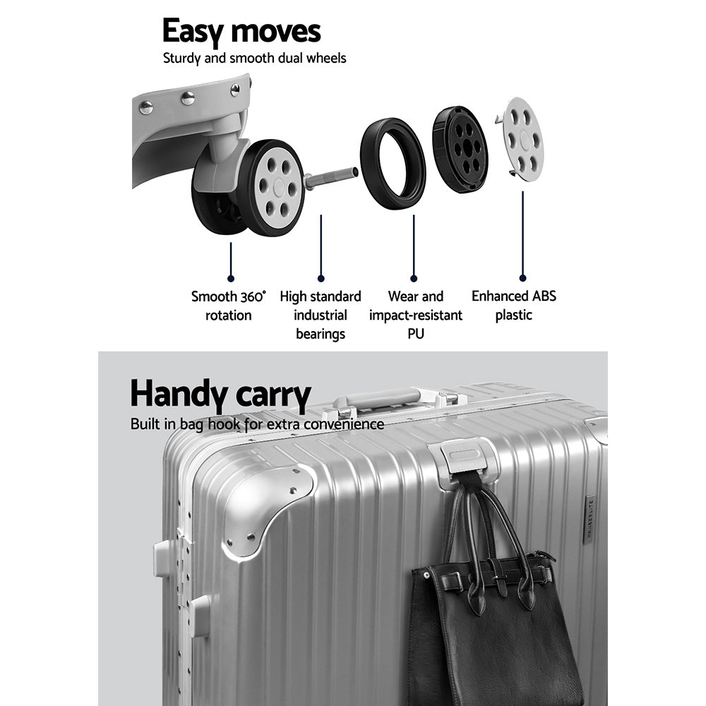 Wanderlite 28 Inch Luggage with TSA Lock