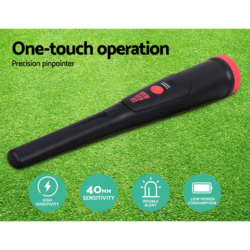 Metal Detector 220MM Deep Sensitive Water Resistant Pinpointer