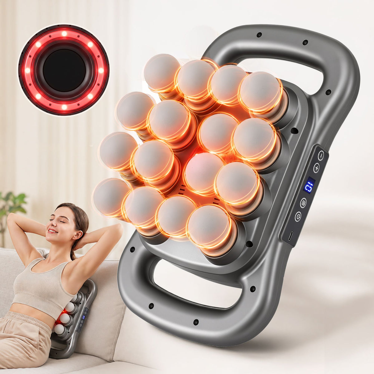Everfit Deep Tissue Massager 16 Heads