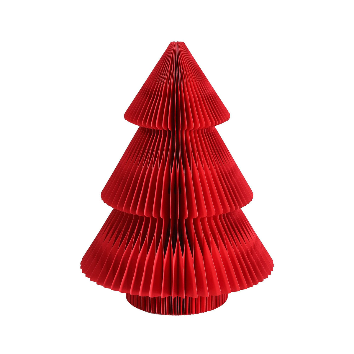 Jingle Jollys Folding Christmas Tree 47CM Xmas Table Decorations Red