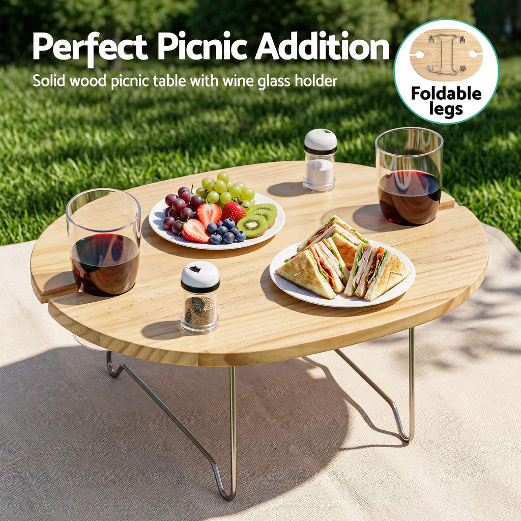 Alfresco 2 Person Insulated Picnic Basket Set