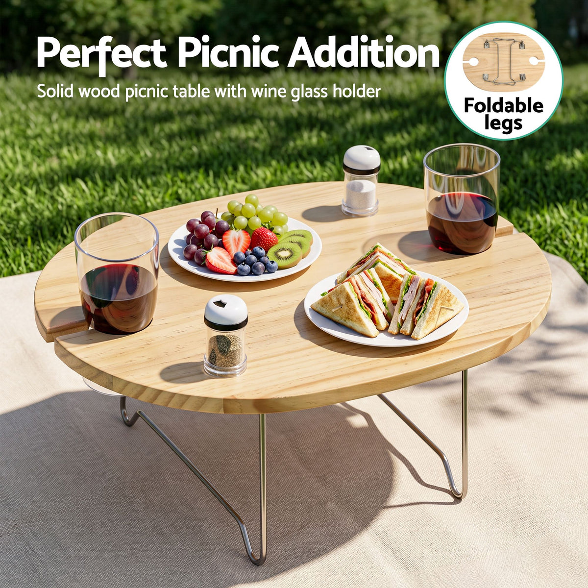 Alfresco 2 Person Insulated Picnic Basket Set