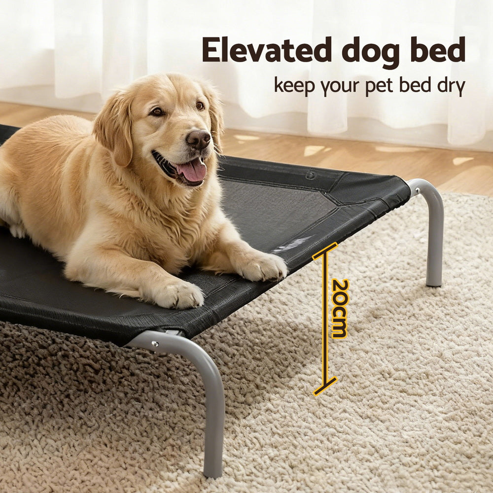i.Pet Dog Bed Elevated Trampoline Durable Raised Heavy Duty Large